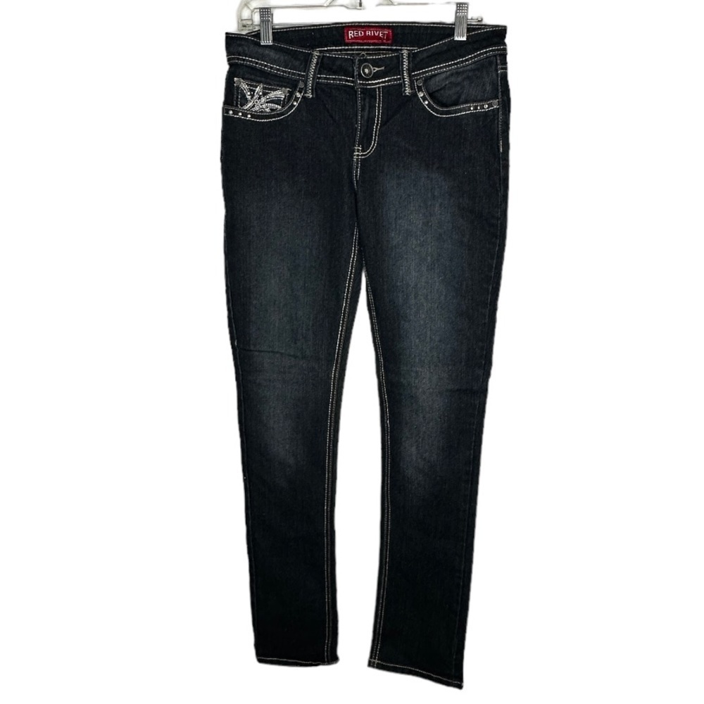 Red Rivet Jeans